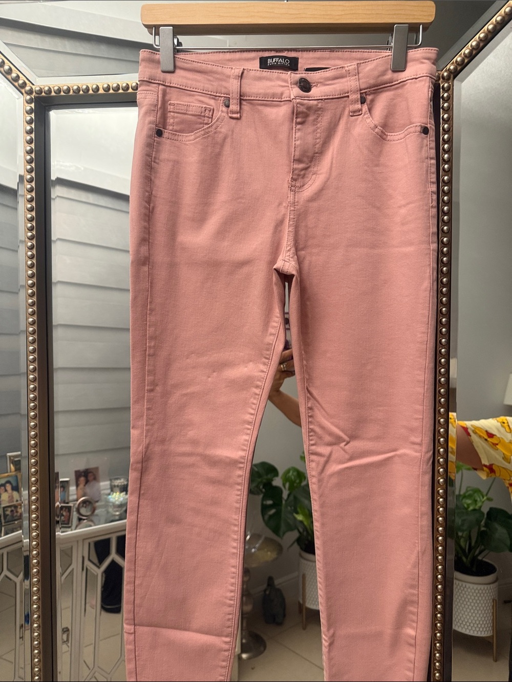 Buffalo David Bitton Dusty Rose Skinny Jeans